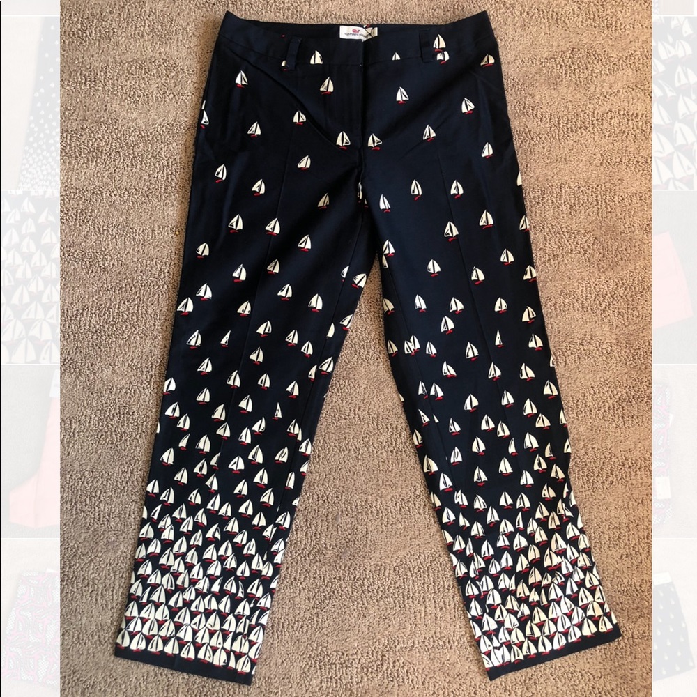 NWT Vineyard Vines Sailboat Ankle Pants